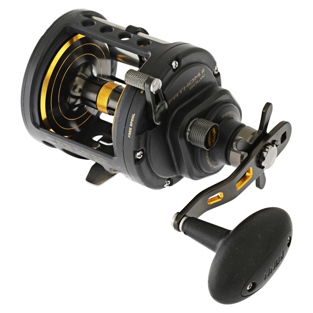 PENN Fathom II 50 Ocean Assassin Runner Level Wind Game Combo 5ft 4in 24kg 1pc 3 PENN Fathom II 50 Ocean Assassin Runner Level Wind Game Combo 5ft 4in 24kg 1pc