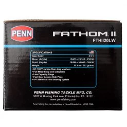 PENN Fathom II 20 Level Wind Overhead Reel -PENN Sales Shop 107662 3 n
