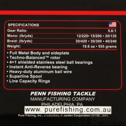 PENN Fierce II 5000 Spinning Reel 9 PENN Fierce II 5000 Spinning Reel -PENN Sales Shop 133749 7