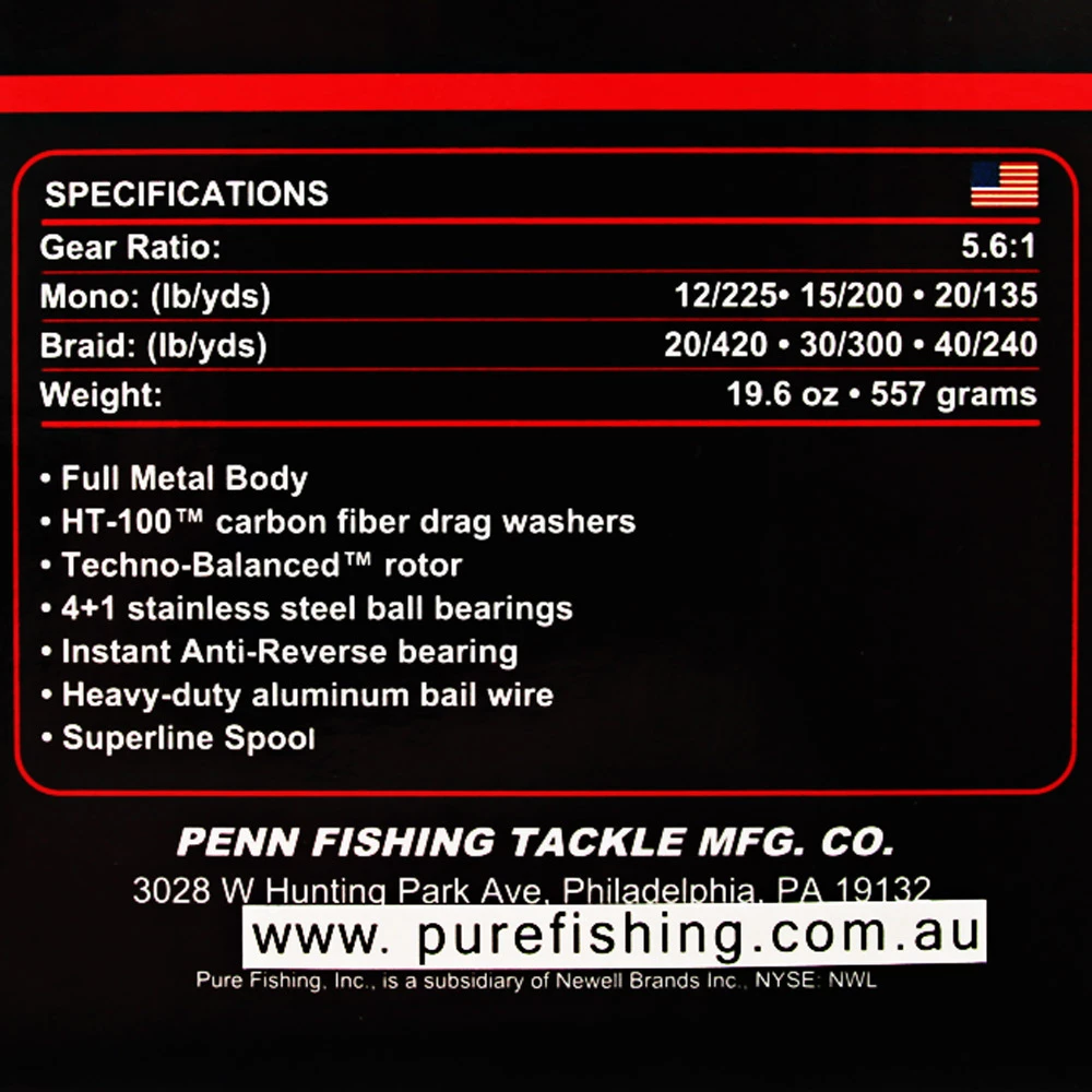 PENN Fierce III 5000 Spinning Reel 8 PENN Fierce III 5000 Spinning Reel - Image 6