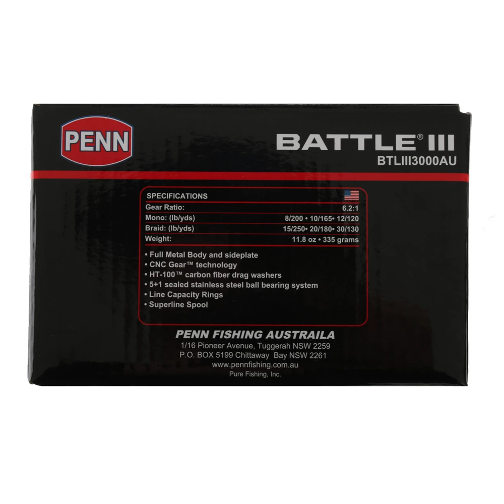 PENN Battle III 3000 Spinning Reel 8 PENN Battle III 3000 Spinning Reel - Image 6