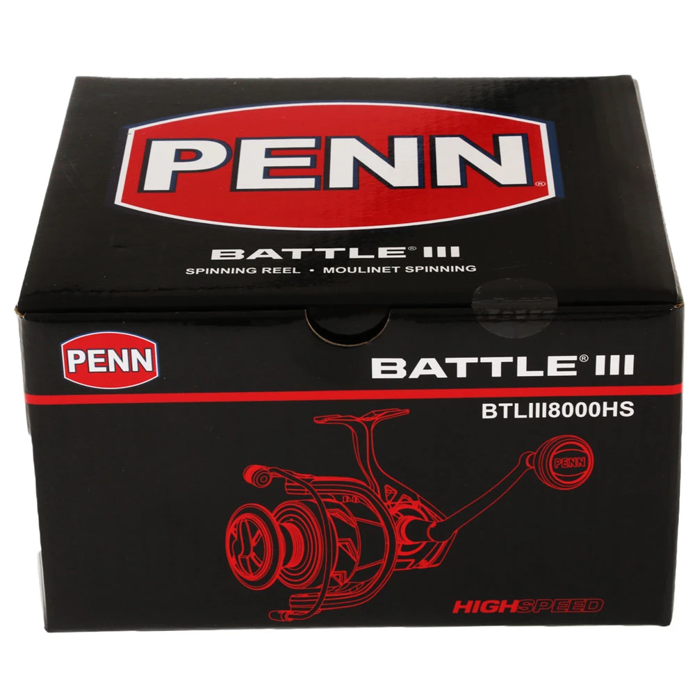 PENN Battle III 8000HS Spinning Reel 3 PENN Battle III 8000HS Spinning Reel