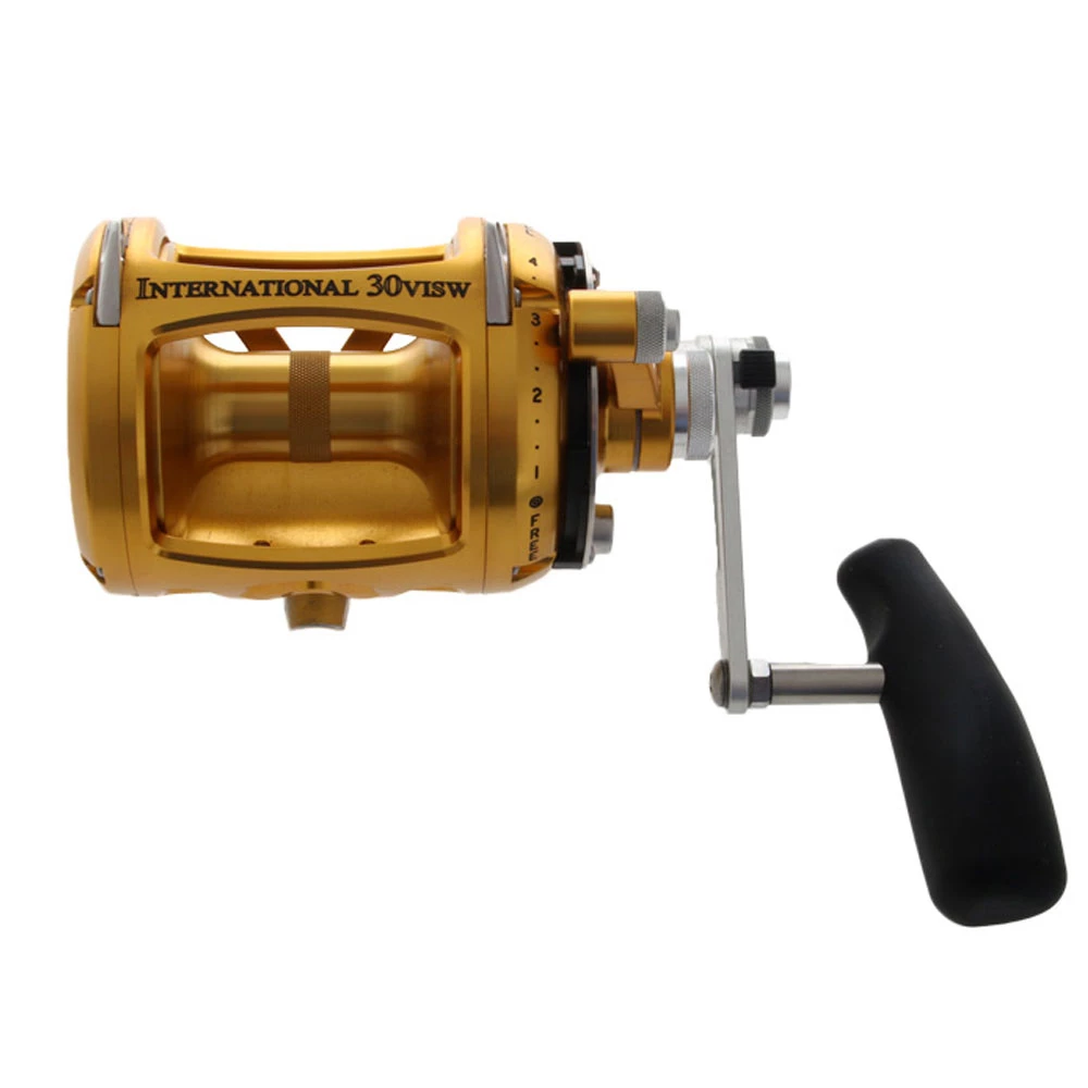 PENN International 30 VISW 2-Speed Game Reel Gold 4 PENN International 30 VISW 2-Speed Game Reel Gold - Image 2