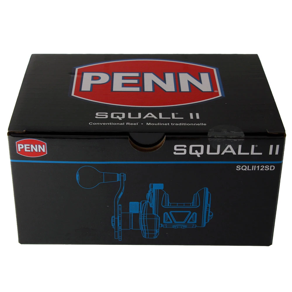 PENN Squall II 12 Star Drag Reel 3 PENN Squall II 12 Star Drag Reel