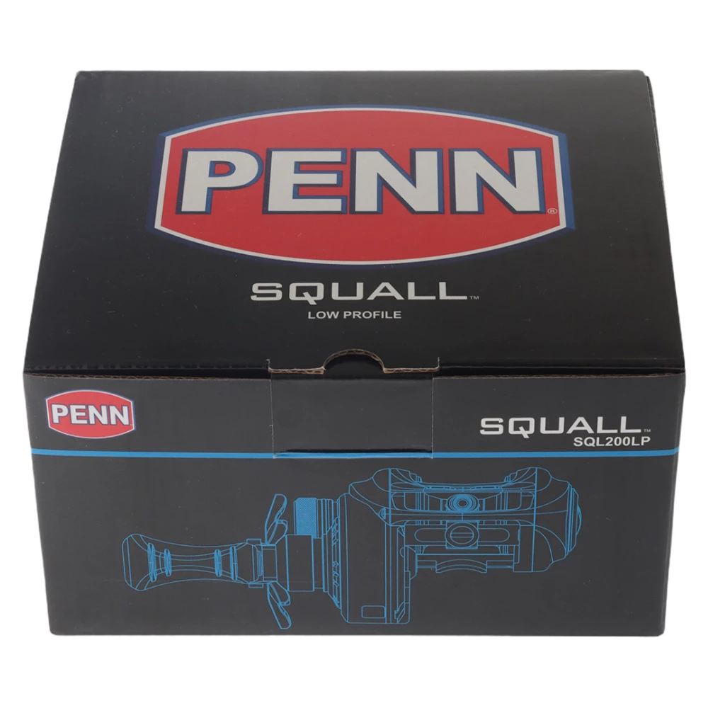PENN Squall 200 Low Profile Baitcaster Reel 3 PENN Squall 200 Low Profile Baitcaster Reel