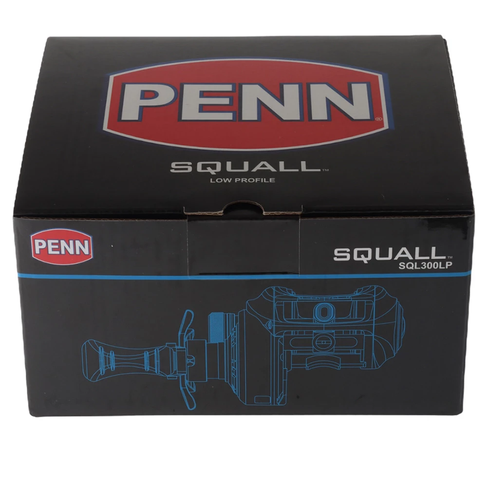 PENN Squall 300 Low Profile Baitcaster Reel 3 PENN Squall 300 Low Profile Baitcaster Reel