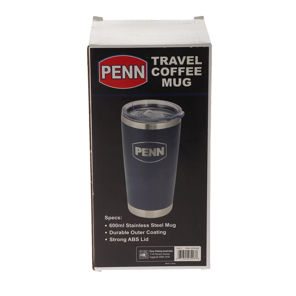 PENN Stainless Coffee Insulated Travel Mug 600ml 1 PENN Stainless Coffee Insulated Travel Mug 600ml