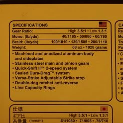 PENN International 50VISW 2-Speed Game Reel Gold -PENN Sales Shop 98938 3 n