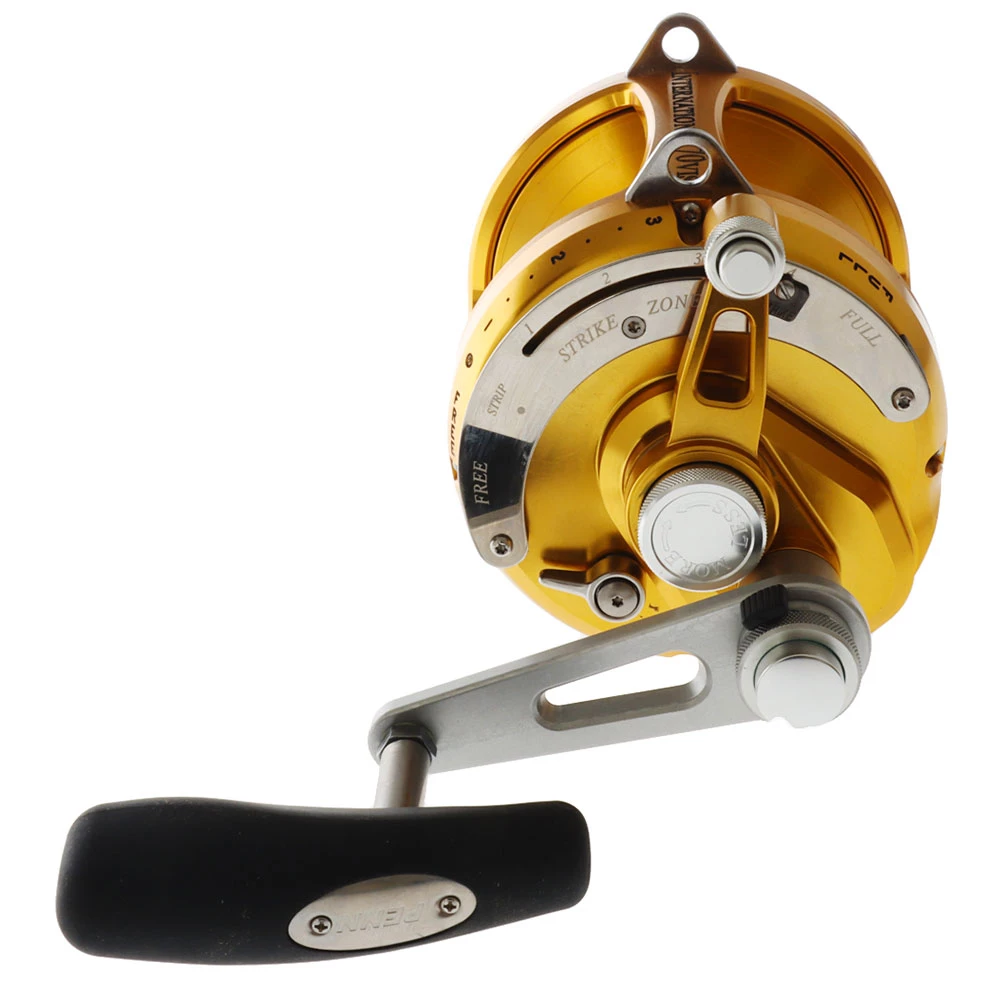 PENN International 70VIS 2-Speed Game Reel Gold 4 PENN International 70VIS 2-Speed Game Reel Gold - Image 2