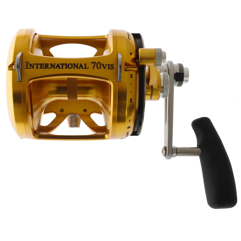 PENN International 70VIS 2-Speed Game Reel Gold 6 PENN International 70VIS 2-Speed Game Reel Gold - Image 4
