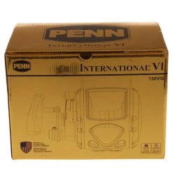 PENN International VIS 130 2-Speed Game Reel Gold