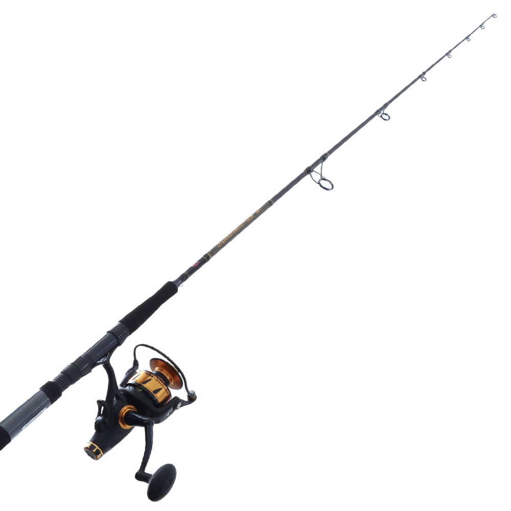 PENN Spinfisher VI 6500 Live Liner Allegiance II Strayline Spin Combo 6ft 2in 10-15kg 1pc 3 PENN Spinfisher VI 6500 Live Liner Allegiance II Strayline Spin Combo 6ft 2in 10-15kg 1pc